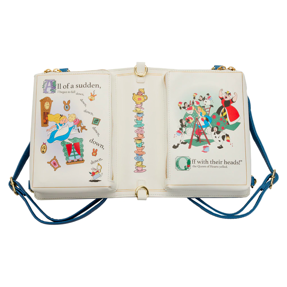 Loungefly: Disney - Alice in Wonderland Convertible Crossbody Bag (ONLINE ORDER ONLY)