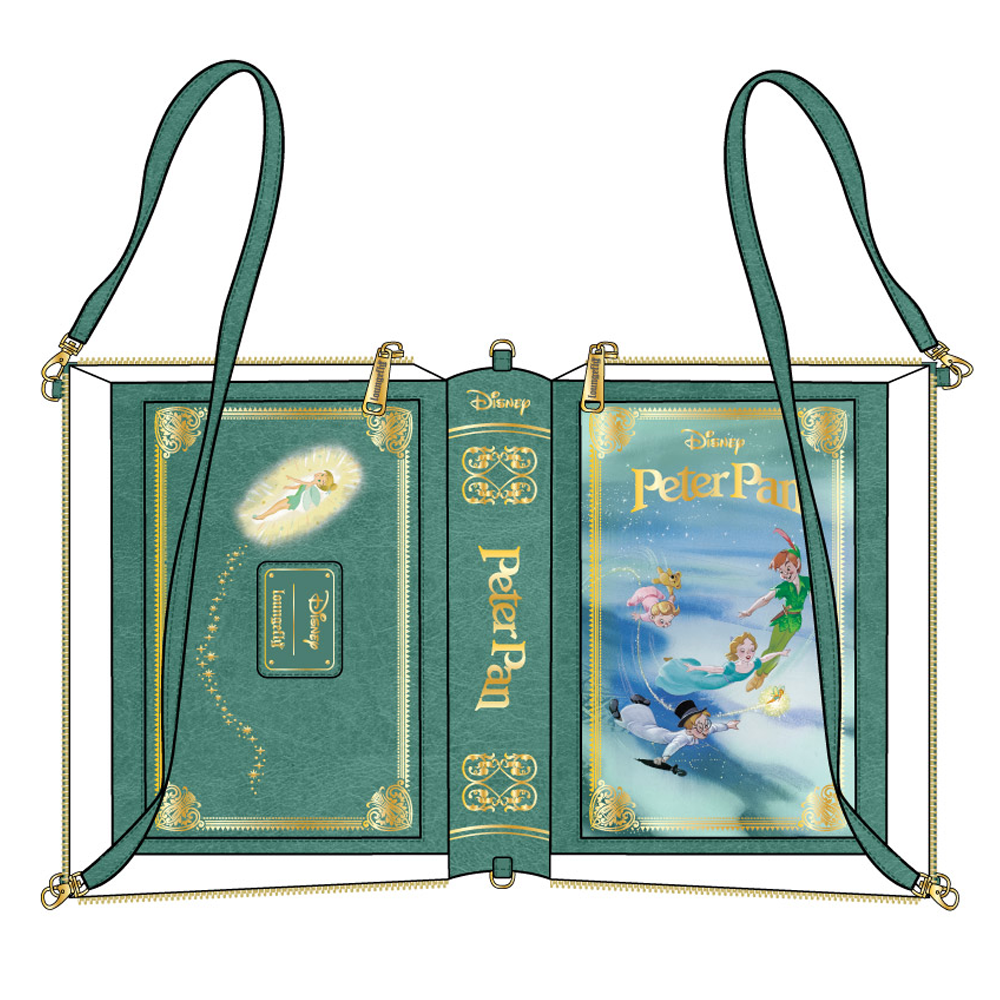 Loungefly: Disney - Peter Pan Book Series Convertible Backpack (ONLINE ORDER ONLY)