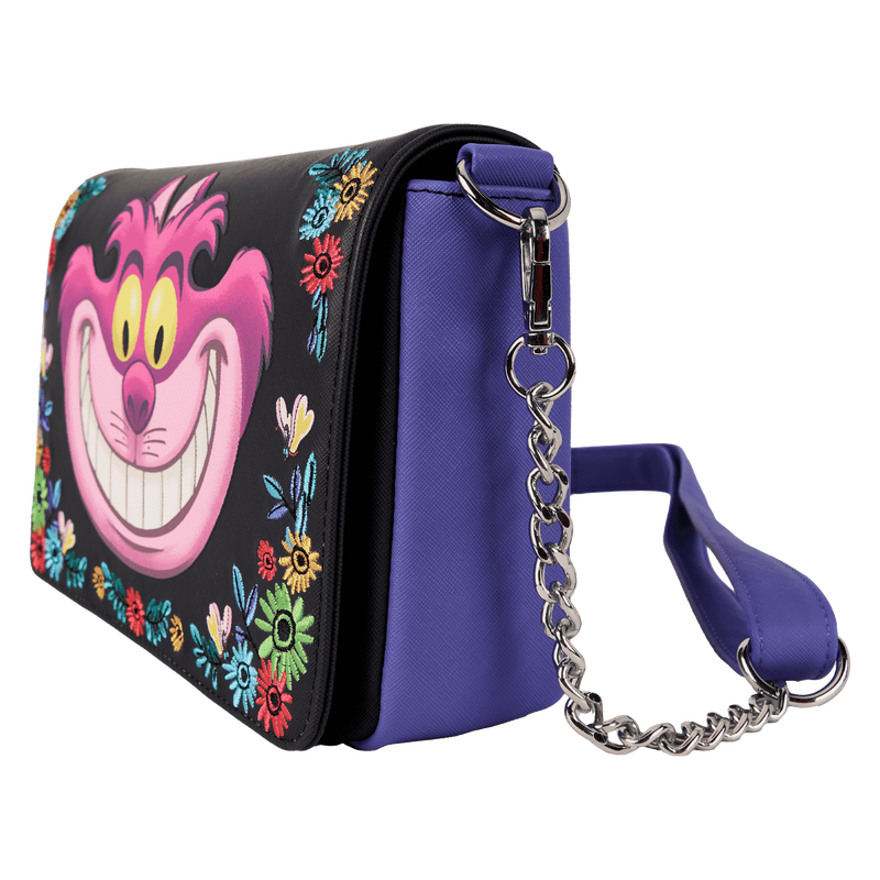 Loungefly Disney Alice in Wonderland Cheshire Cat Tulgey Wood Crossbody Bag (Online Order Only)