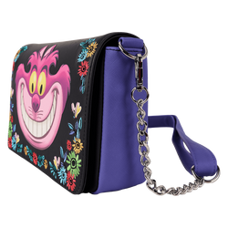 Loungefly Disney Alice in Wonderland Cheshire Cat Tulgey Wood Crossbody Bag (Online Order Only)