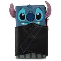 Loungefly: Disney Vampire Stitch Bow Tie Flap Wallet (ONLINE ORDER ONLY)