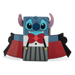 Loungefly: Disney Vampire Stitch Bow Tie Flap Wallet (ONLINE ORDER ONLY)