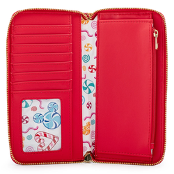 Loungefly: Disney Gingerbread AOP Zip Around Wallet (ONLINE ORDER ONLY)