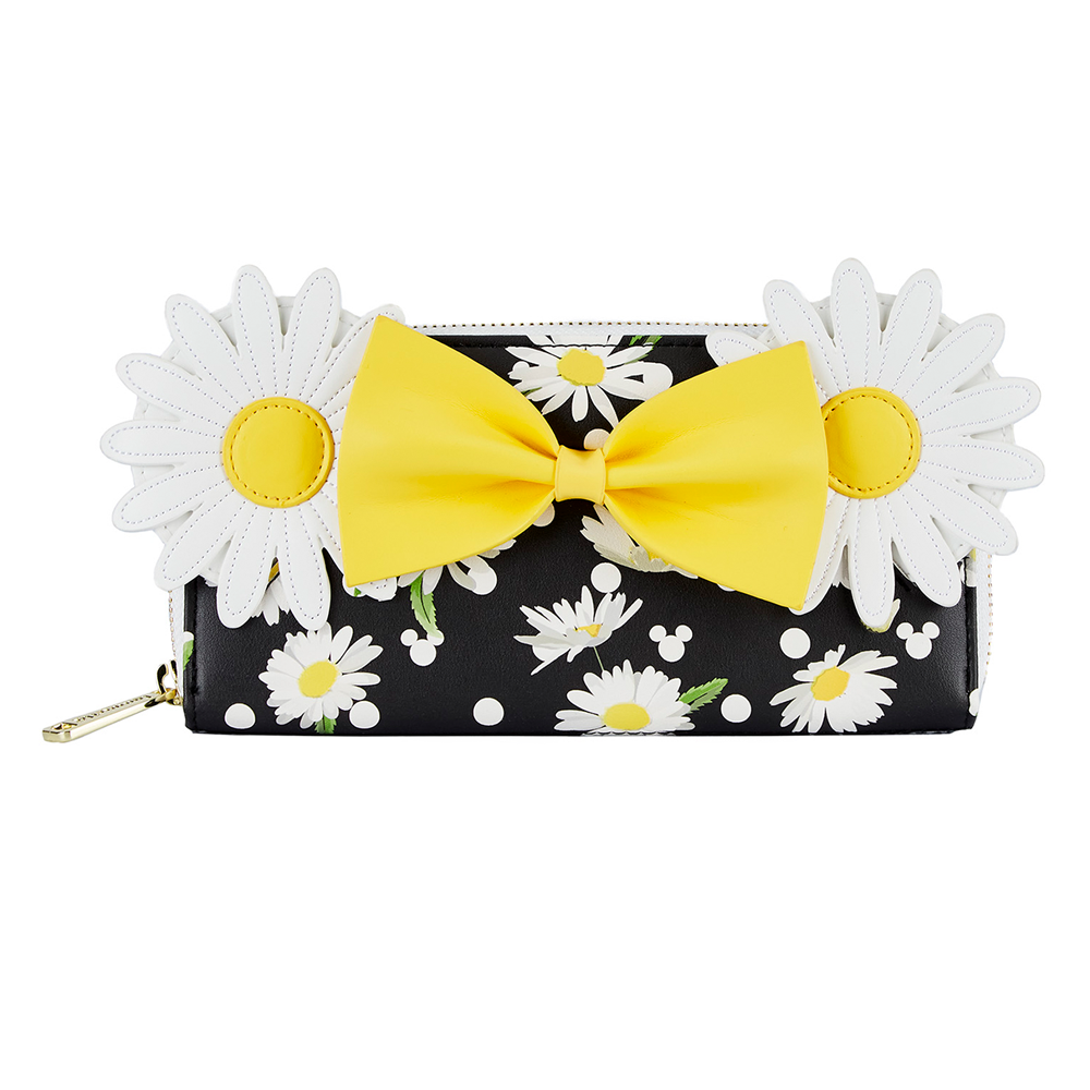 Loungefly: Disney - Minnie Mouse Daisies Zip Around Wallet (ONLINE ORDER ONLY)