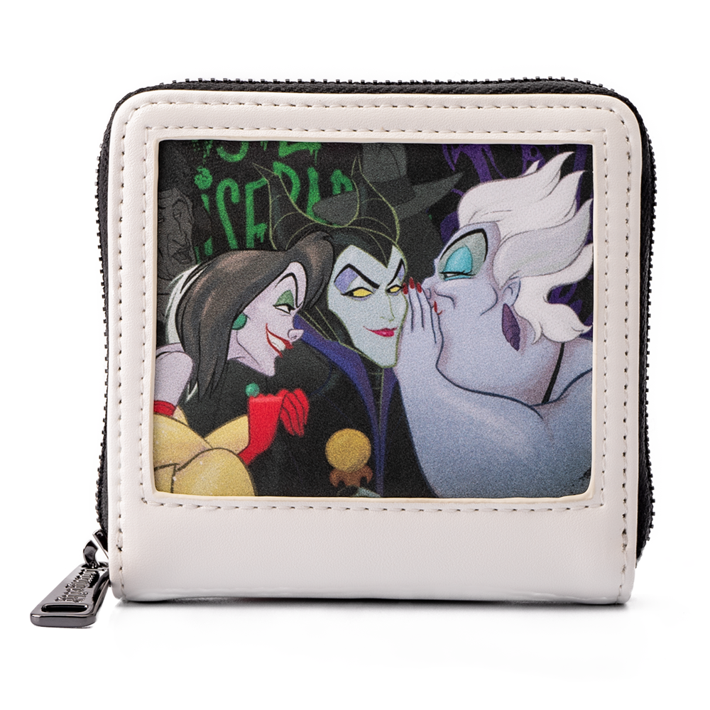 Loungefly: Disney - Villains Club Polaroid Zip Wallet (ONLINE ORDER ONLY)