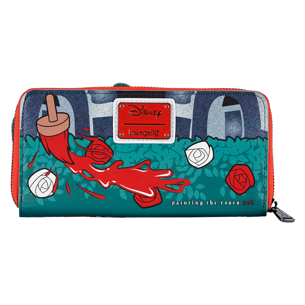 Loungefly: Disney - Villains Scene Series Queen Of Hearts Zip Around Wallet (ONLINE ORDER ONLY)