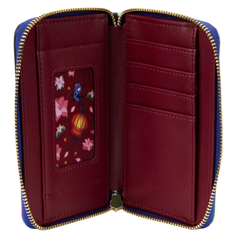 Loungefly: Disney Mulan Castle Zip Around Wallet (ONLINE ORDER ONLY)