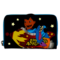 Loungefly: Disney Lilo And Stitch Space Adventure Zip Around Wallet (ONLINE ORDER ONLY)