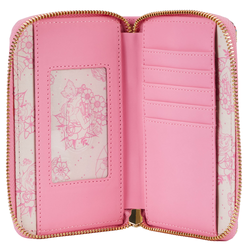 Loungefly: Disney Princess Tattoo Aop Zip Around Wallet (ONLINE ORDER ONLY)