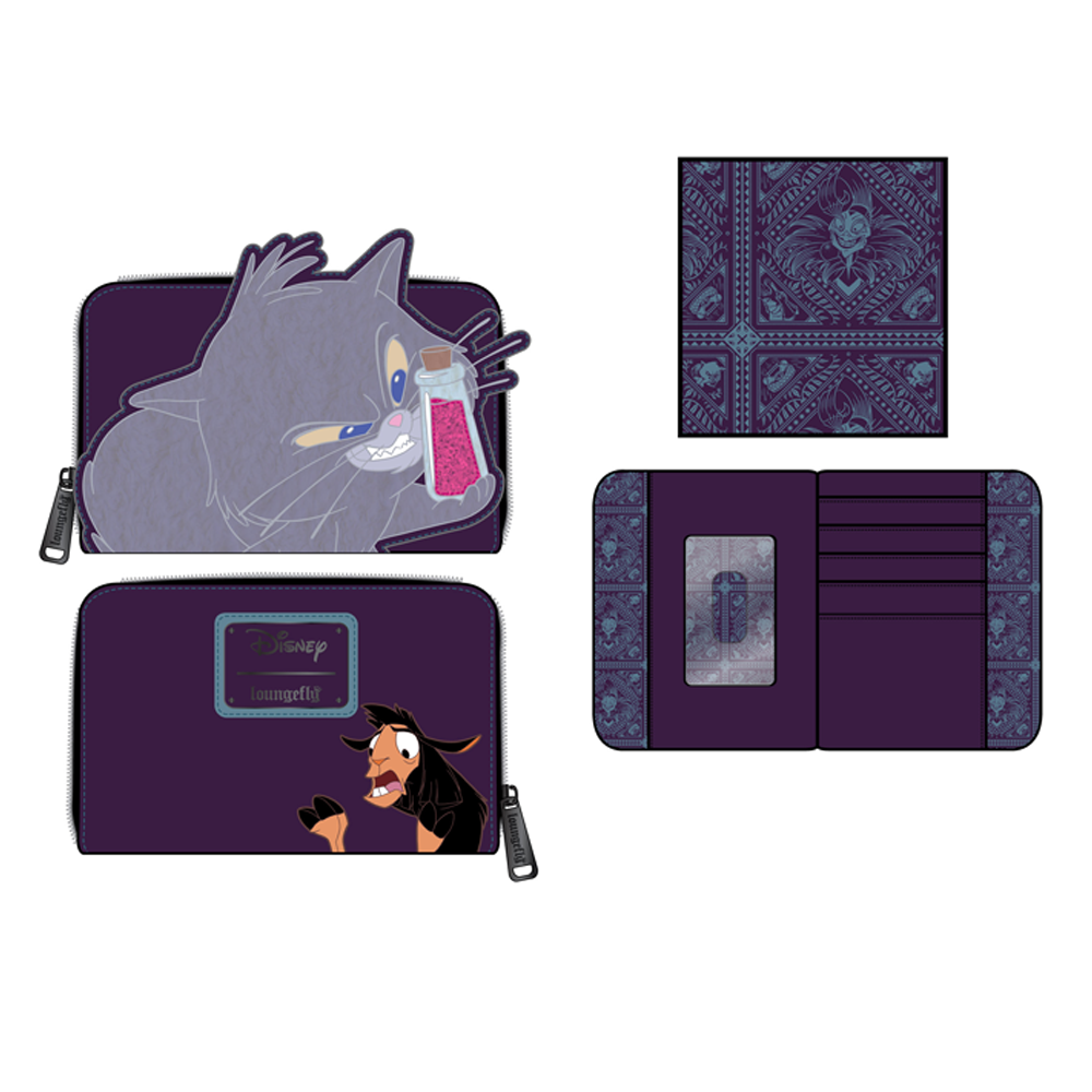 Loungefly: Disney Emperor's New Groove Yzma Kitty Zip Around Wallet (ONLINE ORDER ONLY)