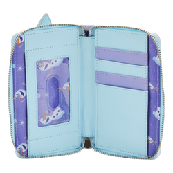 Loungefly: Disney - Frozen Princess Castle Zip Around Wallet (ONLINE ORDER ONLY)