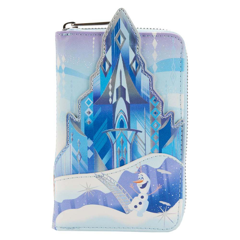 Loungefly: Disney - Frozen Princess Castle Zip Around Wallet (ONLINE ORDER ONLY)