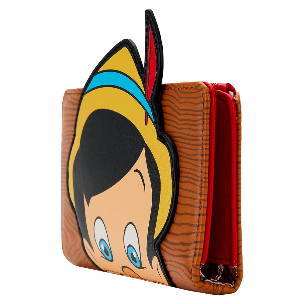 Loungefly: Disney Pinocchio Peeking Flap Wallet (ONLINE ORDER ONLY)