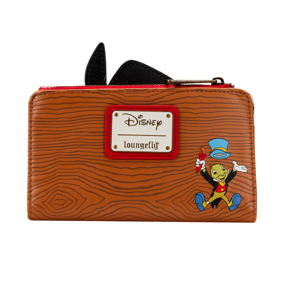 Loungefly: Disney Pinocchio Peeking Flap Wallet (ONLINE ORDER ONLY)