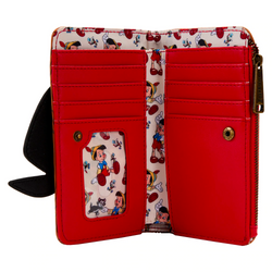 Loungefly: Disney Pinocchio Peeking Flap Wallet (ONLINE ORDER ONLY)