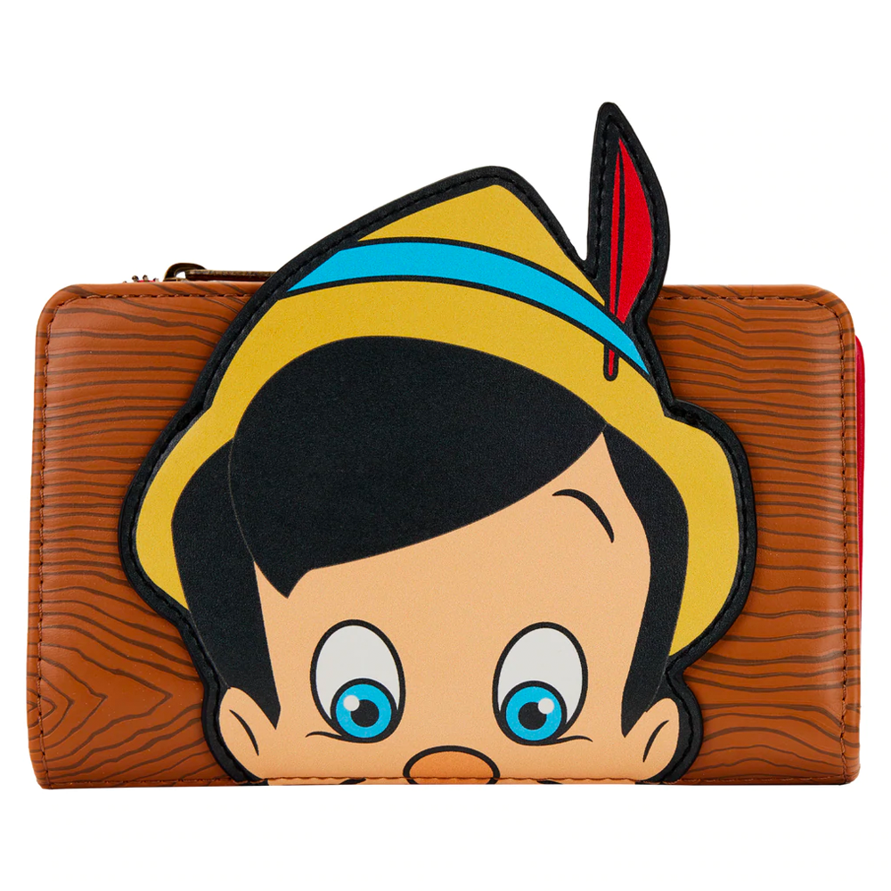 Loungefly: Disney Pinocchio Peeking Flap Wallet (ONLINE ORDER ONLY)