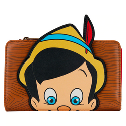 Loungefly: Disney Pinocchio Peeking Flap Wallet (ONLINE ORDER ONLY)