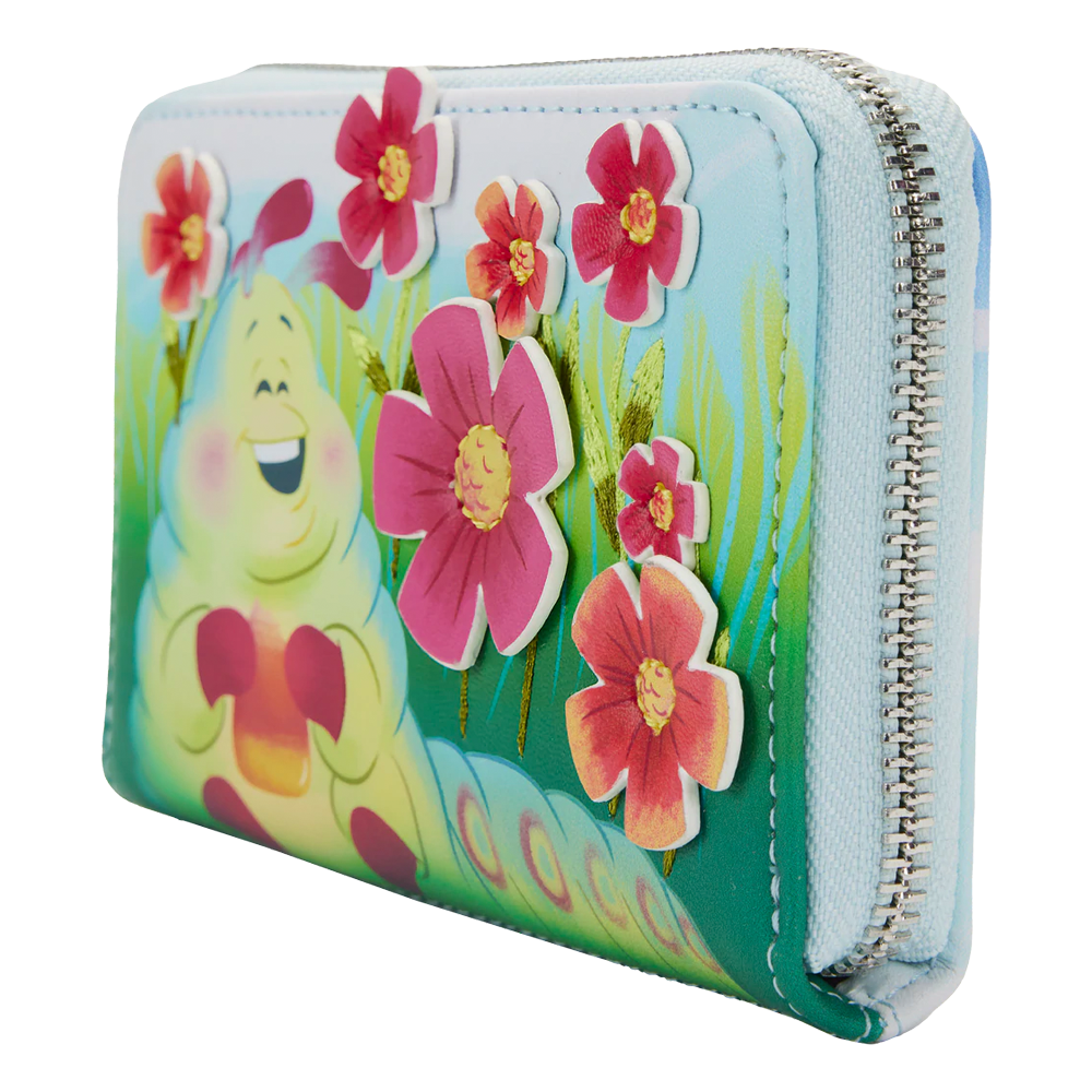 Loungefly: Pixar A Bugs Life - Earth Day Zip Around Wallet (ONLINE ORDER ONLY)