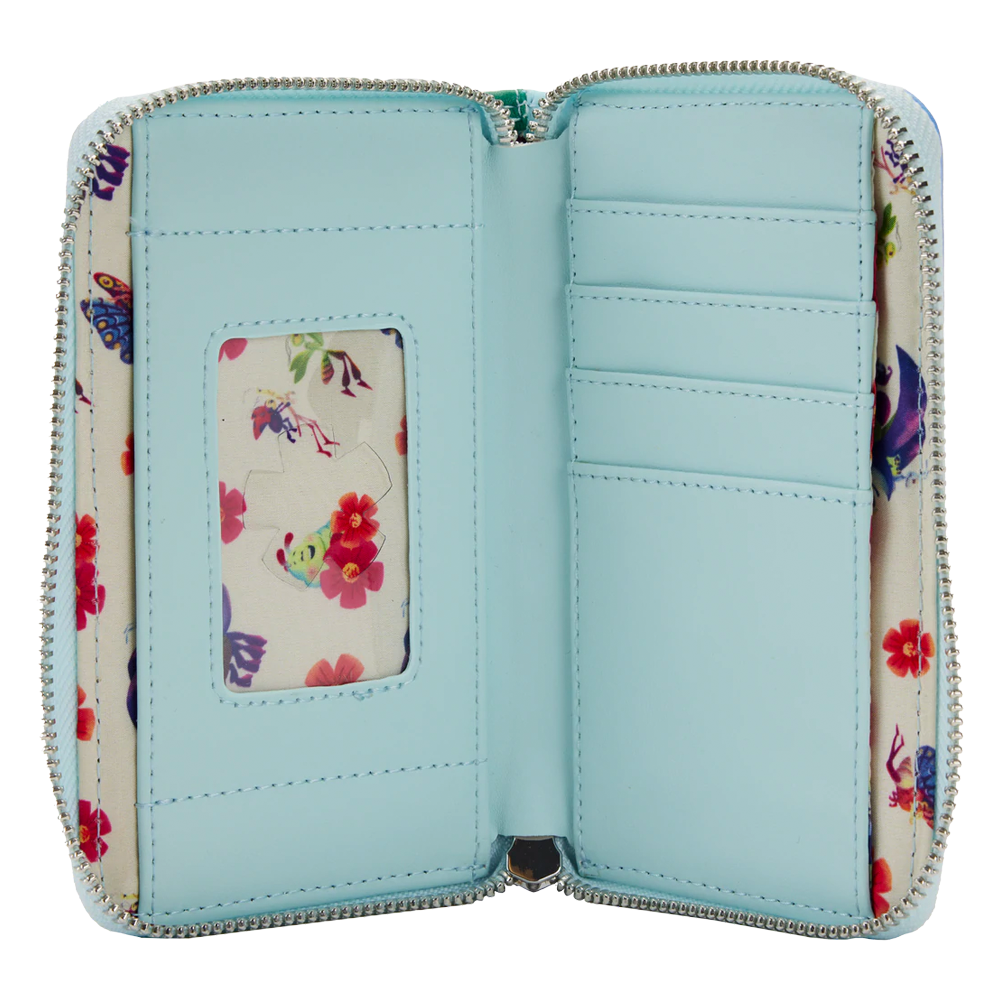 Loungefly: Pixar A Bugs Life - Earth Day Zip Around Wallet (ONLINE ORDER ONLY)