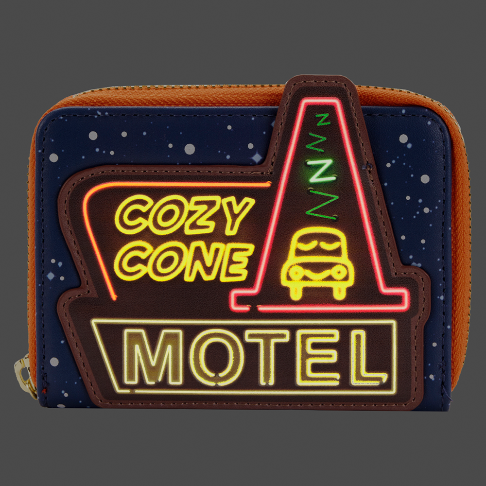 Loungefly: Disney Pixar Moments - Cars Cozy Cone Zip Around Wallet (ONLINE ORDER ONLY)