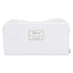 Loungefly: Disney - Minnie Sequin Wedding Zip Around Wallet (ONLINE ORDER ONLY)