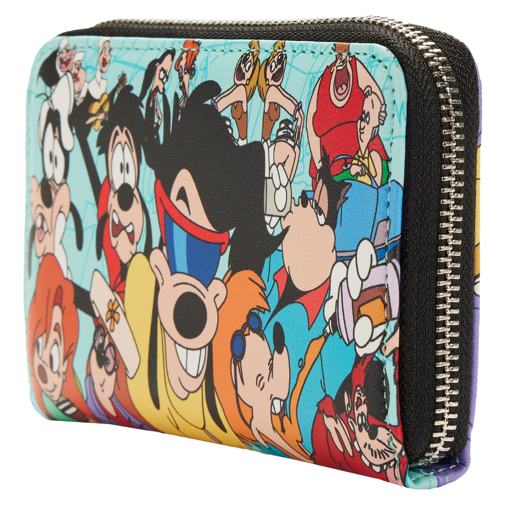 Loungefly: Disney - Goofy Movie Collage Zip Around Wallet (ONLINE ORDER ONLY)