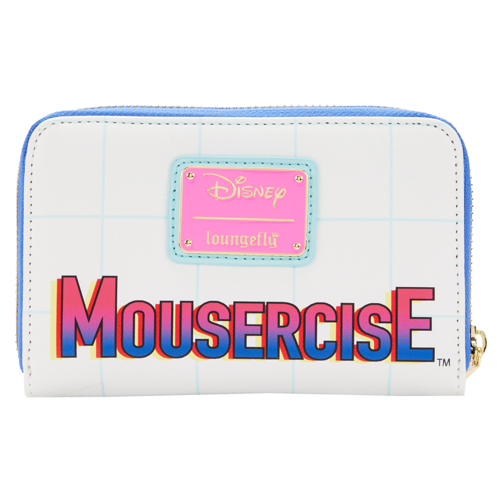 Loungefly: Disney - Mousercise Zip Around Wallet (ONLINE ORDER ONLY)