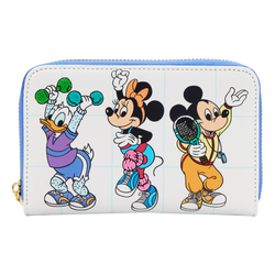 Loungefly: Disney - Mousercise Zip Around Wallet (ONLINE ORDER ONLY)