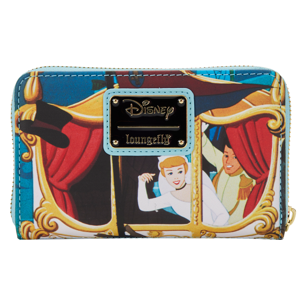 Loungefly: Disney - Cinderella Princess Scene Zip Around Wallet (ONLINE ORDER ONLY)