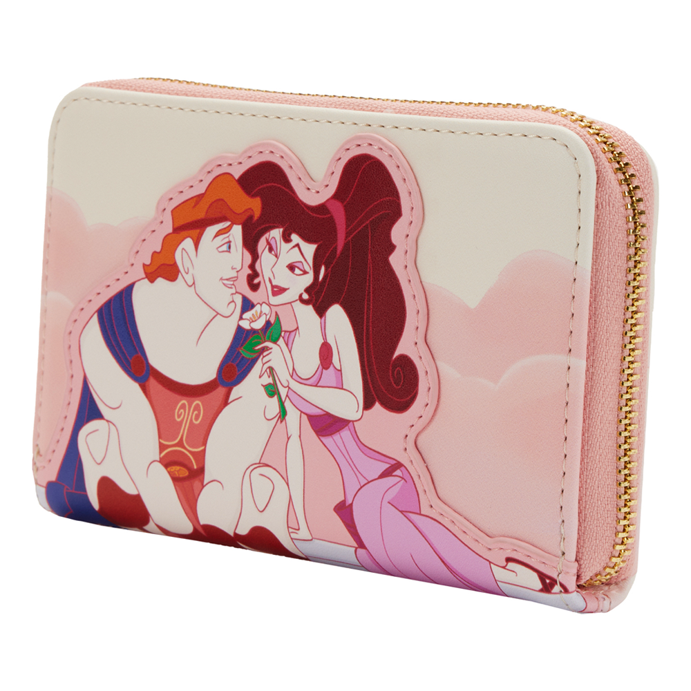 Loungefly: Disney - Hercules 25th Anniversary Meg and Hercule Zip Around Wallet (ONLINE ORDER ONLY)