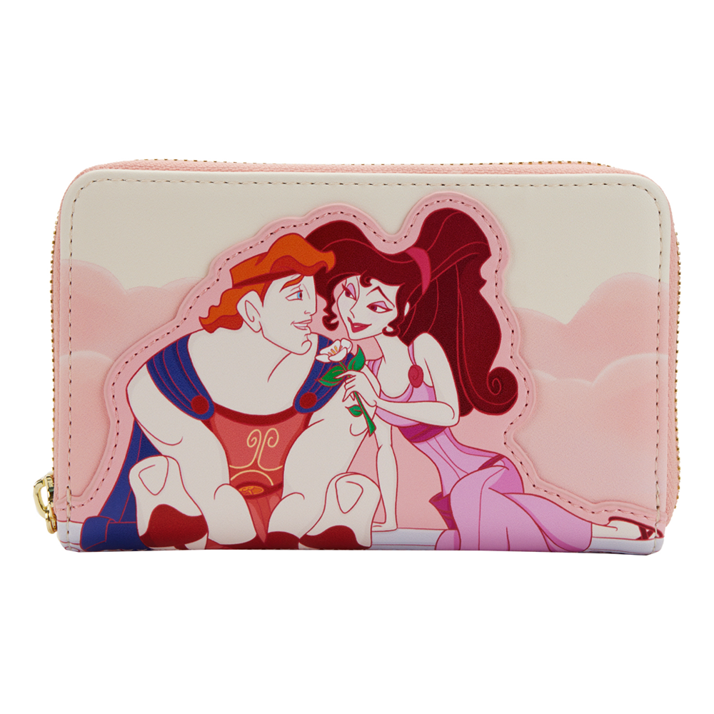 Loungefly: Disney - Hercules 25th Anniversary Meg and Hercule Zip Around Wallet (ONLINE ORDER ONLY)
