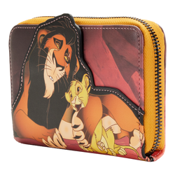 Loungefly: Disney - Lion King Villains Scene Scar Zip Around Wallet (ONLINE ORDER ONLY)