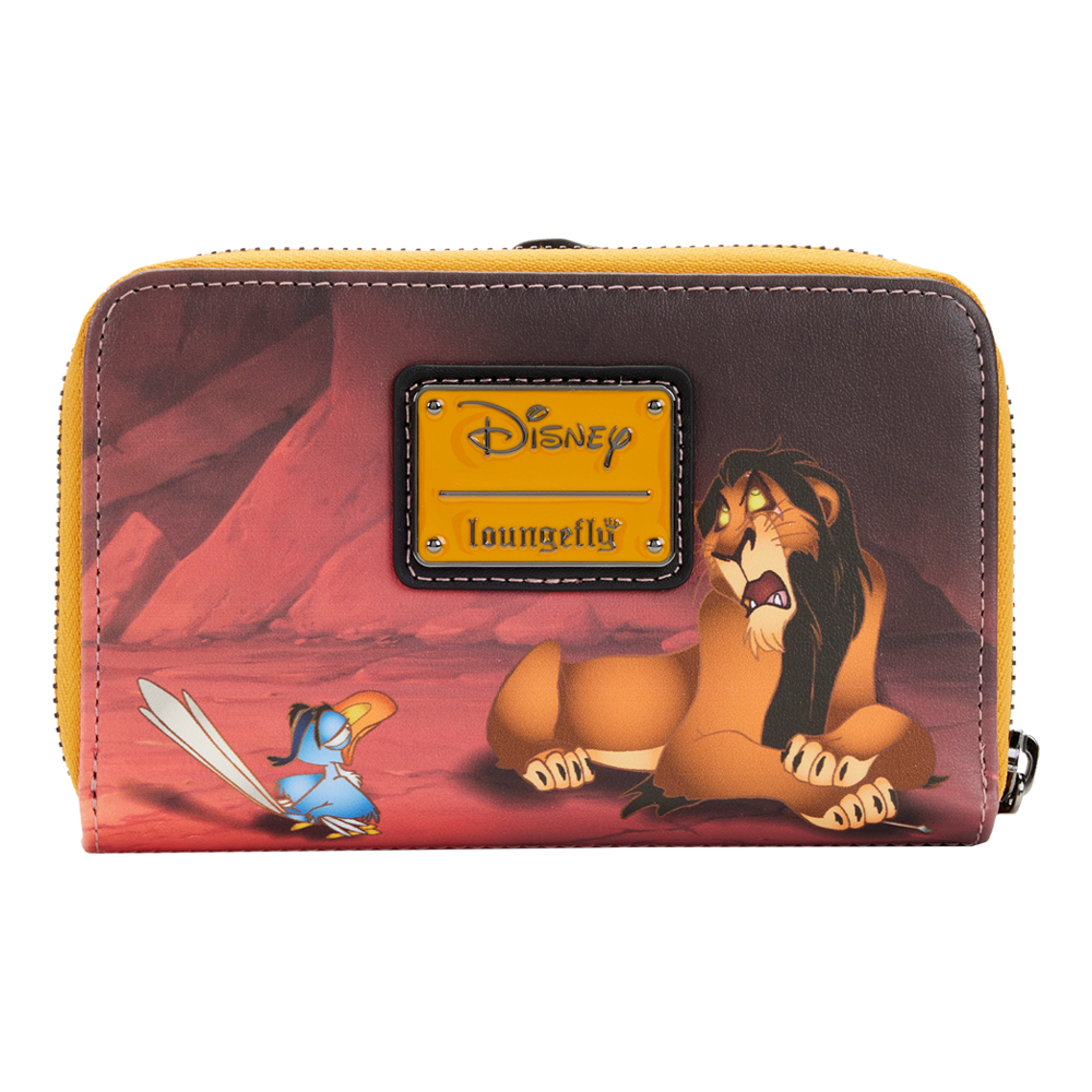 Loungefly: Disney - Lion King Villains Scene Scar Zip Around Wallet (ONLINE ORDER ONLY)