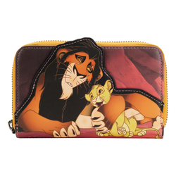 Loungefly: Disney - Lion King Villains Scene Scar Zip Around Wallet (ONLINE ORDER ONLY)