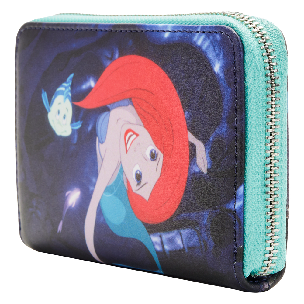 Loungefly: Disney The Little Mermaid - Princess Scenes Series Zip Around Wallet (ONLINE ORDER ONLY)