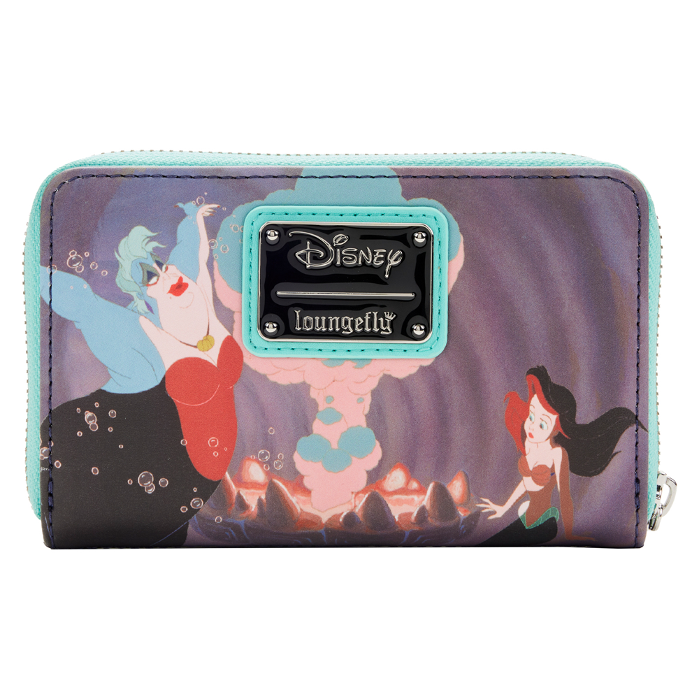 Loungefly: Disney The Little Mermaid - Princess Scenes Series Zip Around Wallet (ONLINE ORDER ONLY)