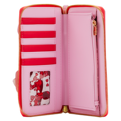 Loungefly: Disney Alice in Wonderland - Aces Of Hearts Zip Around Wallet (ONLINE ORDER ONLY)