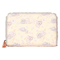 Loungefly Stitch & Angel Cherry Blossom All-Over Print Zip Around Wallet (Online Order Only)