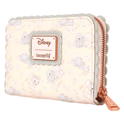 Loungefly Stitch & Angel Cherry Blossom All-Over Print Zip Around Wallet (Online Order Only)