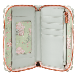 Loungefly Stitch & Angel Cherry Blossom All-Over Print Zip Around Wallet (Online Order Only)