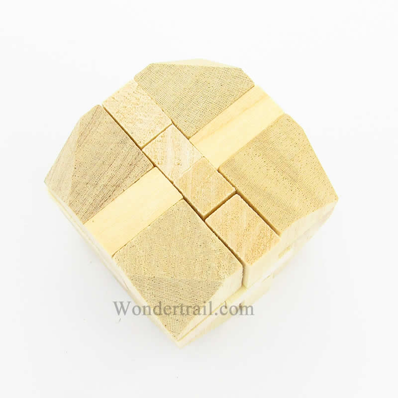 WEX48-4002 Wooden Cube Puzzle by Wood Expressions (ONLINE ORDER ONLY)