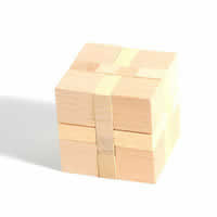 WEX484001 Wooden Cube Puzzle by Wood Expressions (ONLINE ORDER ONLY)