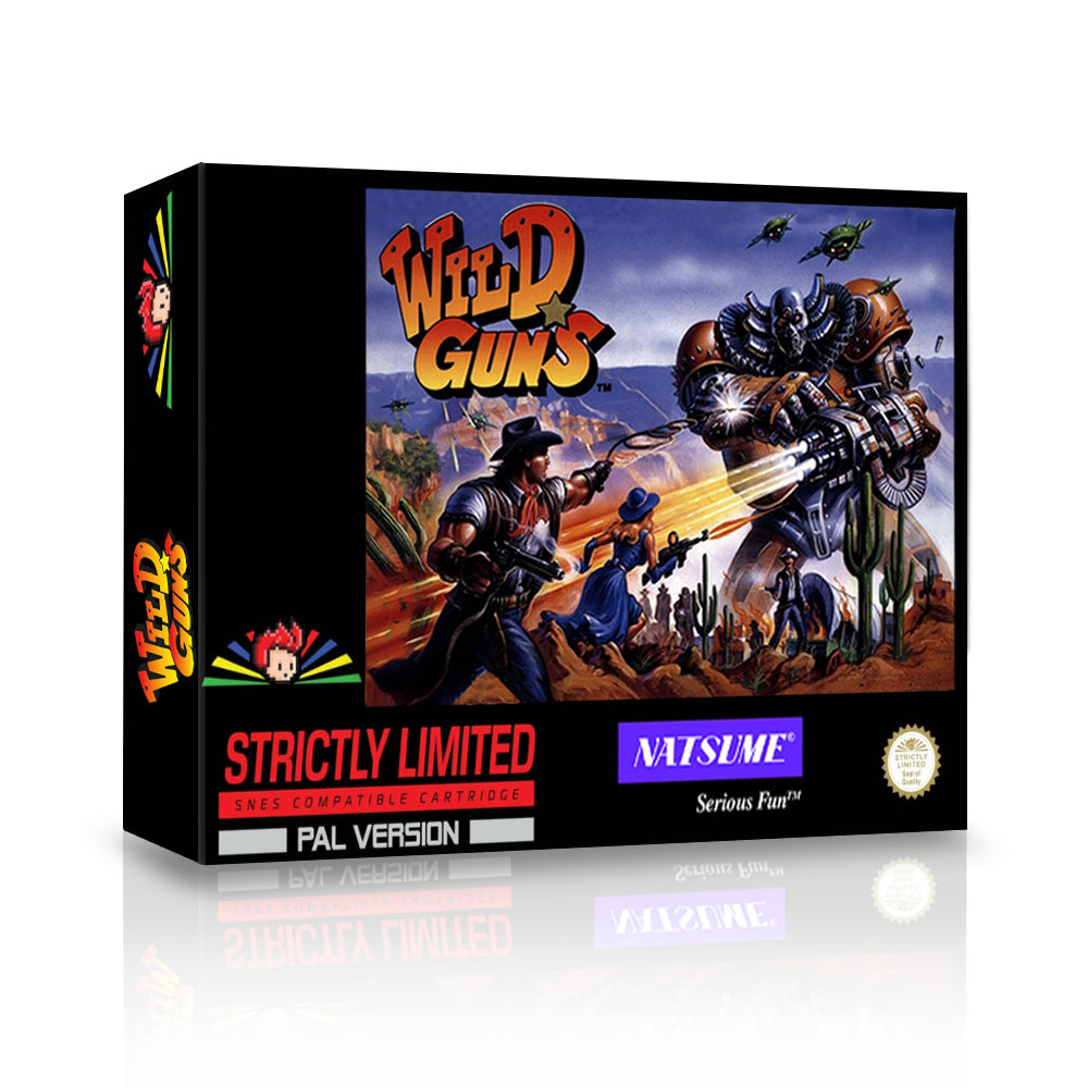 Wild Guns (Strictly Limited) [European Import] (Super Nintendo) (Online Order Only)