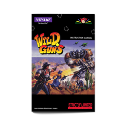 Wild Guns (Strictly Limited) (Super Nintendo) (Online Order Only)