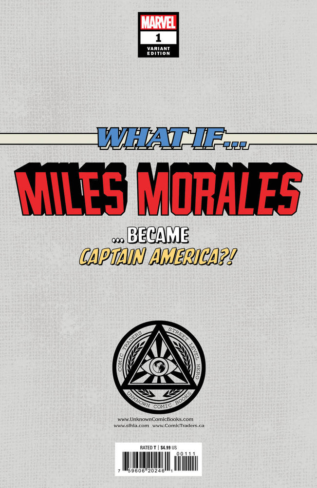 What If...? Miles Morales 1 Unknown Comics Alan Quah Exclusive Var (03/02/2022) (ONLINE ORDER ONLY)