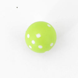 WKP01731E1 Light Green Round Die with White Pips D6 22mm 1 Single Die (ONLINE ORDER ONLY)