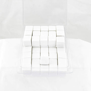 WKP01960E50 White Blank Opaque Dice Counting Cubes D6 16mm (5/8in) Bulk Pack of 50 (ONLINE ORDER ONLY)
