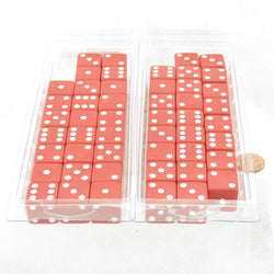 WKP02089E50 Red Dice with White Pips Squared Corners 19mm (3/4in) Pack of 50 (ONLINE ORDER ONLY)