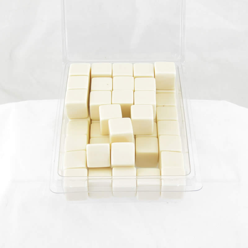 WKP12490E50 Ivory Blank Opaque Dice Counting Cubes D6 16mm (5/8in) Bulk Pack of 50 (ONLINE ORDER ONLY)
