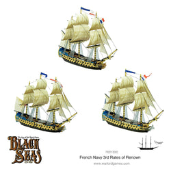 Black Seas: French Navy - 3rd Rates of Renown